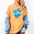 Frutiger Aero Metro Abstract Maximalism 2000s Nostalgia Premium Tri-Blend Women's Comfort Colors T-Shirt Mustard