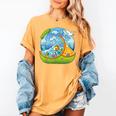 Frutiger Aero Y2K Fashion Trends Statement Piece Tech Orange Women's Comfort Colors T-Shirt Mustard