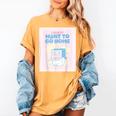 Fun Cute Introvert Cat Character Quote Men Women Women's Comfort Colors T-Shirt Mustard Fun Cute Introvert Cat Character Quote Men Women Women's Comfort Colors T-Shirt Mustard