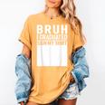 Funny College School Graduation 2025 I Graduated Sign My Women's Comfort Colors T-Shirt Mustard