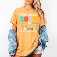 Future Class Of 2029 I Survived Passed 5th Grade Graduation Women's Comfort Colors T-Shirt Mustard