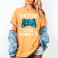 Gamer Graduation 5th Grade Level Complete Video Games Boys Women's Comfort Colors T-Shirt Mustard