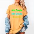 Goodbye 4th Grade On My Way To 5th Grade 2022 Graduation Women's Comfort Colors T-Shirt Mustard