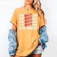 Goodbye 4th Grade Graduation Last Day School Hello 5th Grade Women's Comfort Colors T-Shirt Mustard