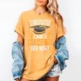 I Graduated Can I Go Back To Bed Now Graduation Grad Student Women's Comfort Colors T-Shirt Mustard