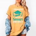 I Graduated Smart Graduation Student College University Women's Comfort Colors T-Shirt Mustard