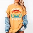 I Graduated Can I Unpause My Game Now Retro Graduation Women's Comfort Colors T-Shirt Mustard