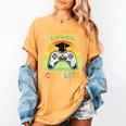 Graduation 5th Grade Level Complete Gamer Class 2021 Gaming Women's Comfort Colors T-Shirt Mustard