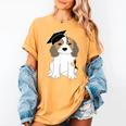 Graduation Beagle Dog 2017 Graduate Graduation Tee Women's Comfort Colors T-Shirt Mustard