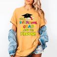 Graduation Class 2018 Cap Gown Shirt Preschool Grad Proud Women's Comfort Colors T-Shirt Mustard