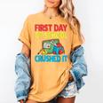 Graduation First Day Of School Crushed It Women's Comfort Colors T-Shirt Mustard