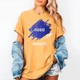 Graduation Graduated Music Degree University College Student Women's Comfort Colors T-Shirt Mustard