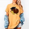 Graduation Hedgehog 2017 Graduate Graduation T-Shirt Women's Comfort Colors T-Shirt Mustard