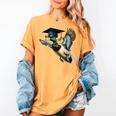 Graduation Mallard Duck Hunter Hunting Season Grad Hunting Women's Comfort Colors T-Shirt Mustard