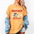 Graduation Proud Brother Of A 2024 Senior Baseball Player Women's Comfort Colors T-Shirt Mustard