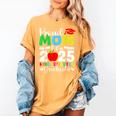 Graduation Proud Mom Of 2025 Kindergarten Graduate Women's Comfort Colors T-Shirt Mustard