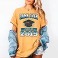 Graduation Shirt Class Of 2019 High School College Women's Comfort Colors T-Shirt Mustard