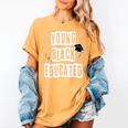 Graduation Young Educated For Men And Women Women's Comfort Colors T-Shirt Mustard