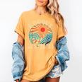 Groovy Like The 70s Aesthetic Nostalgia 1970's Retro Women's Comfort Colors T-Shirt Mustard
