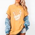 Hairdresser Gift Idea Graduation Tattoo Craft Hairstylist Women's Comfort Colors T-Shirt Mustard