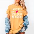 Hairstylist Cosmetology School Graduation Graduate Tee Women's Comfort Colors T-Shirt Mustard