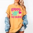 Happy Last Day Of Third 3rd Grade Teacher Student Graduation Women's Comfort Colors T-Shirt Mustard
