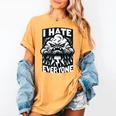 I Hate Everyone Introvert Anti-Social Dark Humor Women's Comfort Colors T-Shirt Mustard