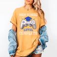 High School Level Complete Class Of 2025 Graduation Women's Comfort Colors T-Shirt Mustard
