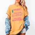 Hilarious 1985 Big Hair Bangs Joke For Gen X Nostalgia Women's Comfort Colors T-Shirt Mustard