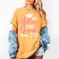 Now Hotter By One Degree 2019 T Shirt Graduation Women's Comfort Colors T-Shirt Mustard