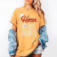 Hotter By One DEGREE Graduation Shirt For Her Him 2018 Women's Comfort Colors T-Shirt Mustard