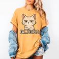 Introvert Anime Cat Ew People Women's Comfort Colors T-Shirt Mustard Introvert Anime Cat Ew People Women's Comfort Colors T-Shirt Mustard