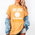 Introvert Guitarist Only Need Guitar Enjoy Acoustic Music Women's Comfort Colors T-Shirt Mustard