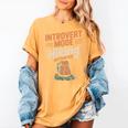 Introvert Mode Hiking Activated Hiker Women's Comfort Colors T-Shirt Mustard