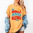 Introvert Relaxation Me Myself And Silence Summer Vacation For Men Women Women's Comfort Colors T-Shirt Mustard Introvert Relaxation Me Myself And Silence Summer Vacation For Men Women Women's Comfort Colors T-Shirt Mustard