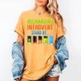Introverted Recharging Introvert Saying Sarcasm Women's Comfort Colors T-Shirt Mustard Introverted Recharging Introvert Saying Sarcasm Women's Comfort Colors T-Shirt Mustard