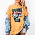 Introverted But Willing Discuss Skincare Women's Comfort Colors T-Shirt Mustard