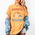 Introvert's Scouting Passion Women's Comfort Colors T-Shirt Mustard Introvert's Scouting Passion Women's Comfort Colors T-Shirt Mustard