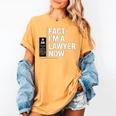 JD ESQ Law Graduate Fact I’m a Lawyer Now Graduation Women's Comfort Colors T-Shirt Mustard