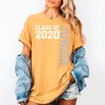 Junior Class Of 2020 Shirt Graduation Apparel Tee Women's Comfort Colors T-Shirt Mustard