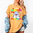 I Just Crushed Preschool Pre-K Preschoolers Graduation Women's Comfort Colors T-Shirt Mustard
