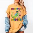 Kids 2nd Grade Graduate Dinosaur Trex 2nd Grade Graduation Women's Comfort Colors T-Shirt Mustard