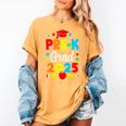 Kids Pre-K Grad 2025 Preschool Graduation 2025 Women's Comfort Colors T-Shirt Mustard