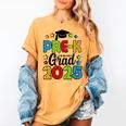 Kids Pre-K Grad 2025 Preschool Prek Graduation Women's Comfort Colors T-Shirt Mustard