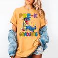 Kids Pre-K Graduate Dinosaur T-Rex Pre Kindergarten Graduation Women's Comfort Colors T-Shirt Mustard