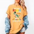 Kids So Long Pre-K Preschool Graduation Kindergarten Here I Come Women's Comfort Colors T-Shirt Mustard