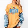 Kids STRAIGHT OUTTA KINDERGARTEN T-SHIRT FUNNY GRADUATION GIFT Women's Comfort Colors T-Shirt Mustard