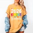Kindergarten Graduate 2026 Preschool Graduation Kid Boy Girl Women's Comfort Colors T-Shirt Mustard