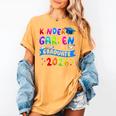 Kindergarten Graduate Kindergarten Class Of 2026 Graduation Women's Comfort Colors T-Shirt Mustard
