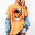 Kindergarten Graduation Level Complete Gamer Graduation Kids Women's Comfort Colors T-Shirt Mustard